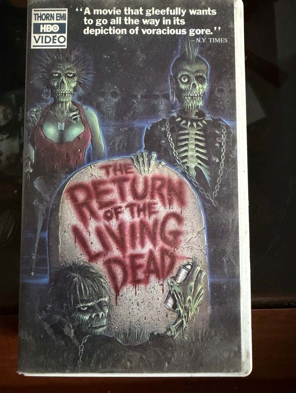 The Return of the Living Dead VHS Tape Thorn EMI HBO Video 1985
